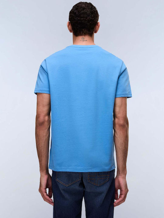 Napapijri Salis T-Shirt Blau Jasper