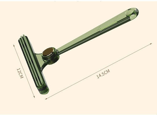 Perie Pentru Îndepărtarea Scamelor Alista Home Haine Păr de Animale Manuală Dublă Față Multifuncțională 12x14,5 Cm Accesoriu Casă Verde