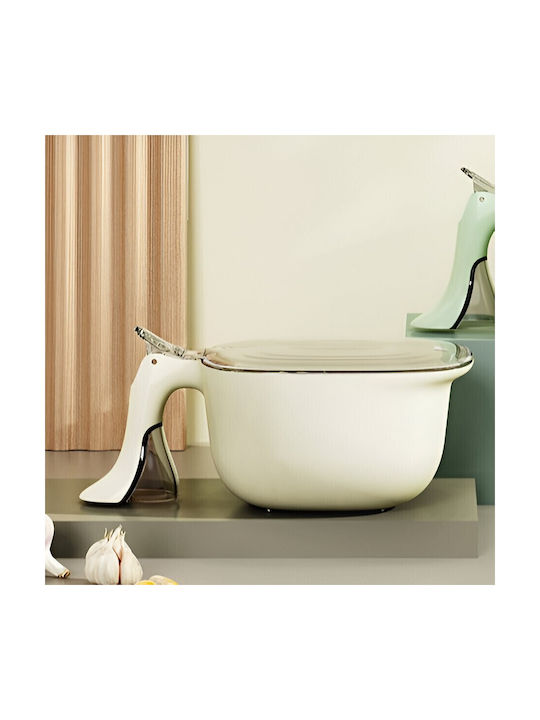 Alista Home Plastic Spice Organizer White