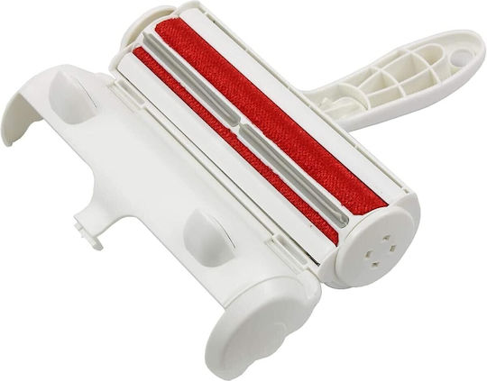 Pet Hair Roller Alista Home Handle 19x19x6cm White Red