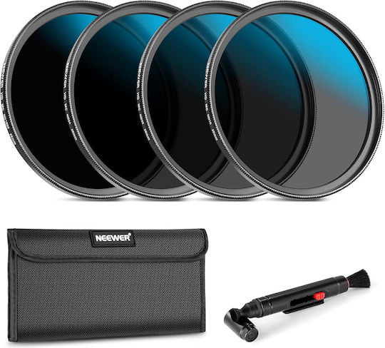 Neewer Set of ND HD Coloured Filters Diameter 77mm for Camera Lenses