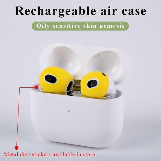Apple AirPods 3 Acoperiri Din Silicon Roz