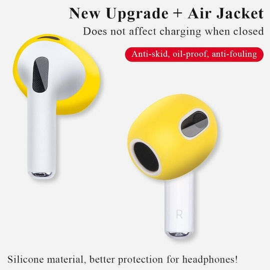 Apple AirPods 3 Silicone Covers Yellow