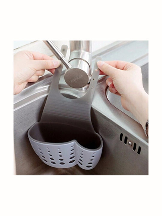 Alista Home Suport Pentru Burete Din Plastic Albastru 15x5x21cm