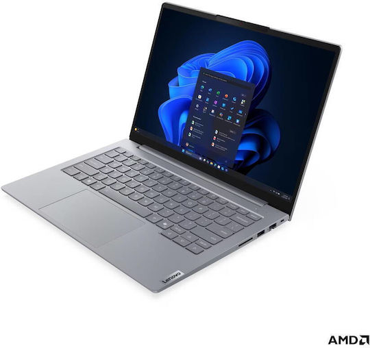 Lenovo ThinkBook 14 G9 AHP 14" IPS FHD+ (Ryzen 5-220/16GB/512GB SSD/Radeon 740M/W11 Pro) Arctic Grey (International English Keyboard)