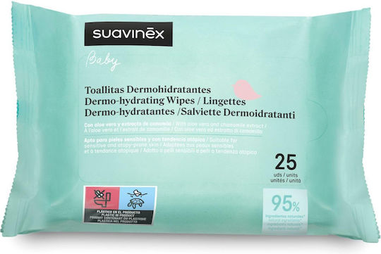 Suavinex Μωρομάντηλα 25τμχ