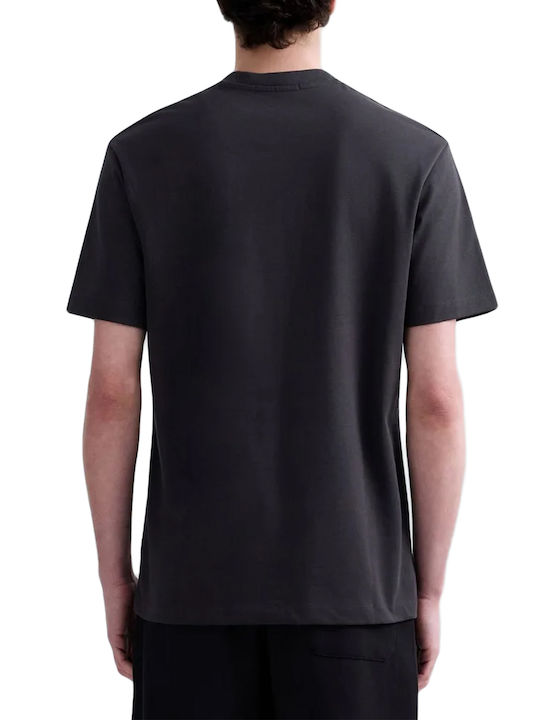 Replay Herrenblusen Kurzarm T-Shirts Anthrazit Replay Herrenblusen Kurzarm T-Shirts Anthrazit