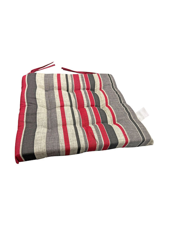 Mega Bazaar Gartenstuhlkissen Rote 40x40cm