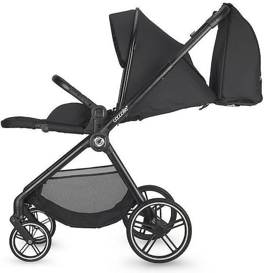 Coccolle Lissia Adjustable 3 in 1 Baby Stroller Suitable for Newborn Anthracite 16.3kg