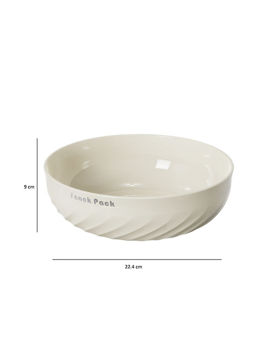 Alista Home Boluri De Servire Rotund Din Plastic Cu Diametrul 22.4 Cm