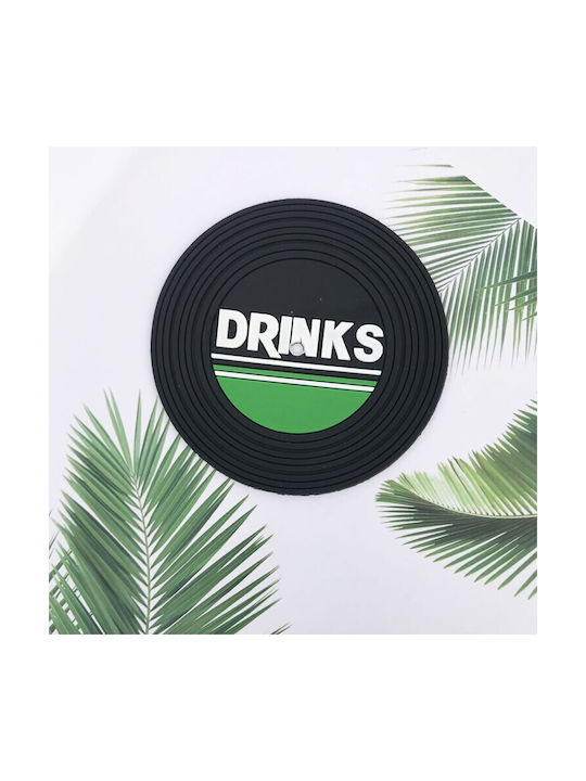 Alista Home Plastic Multicolour Coaster 9x11cm 5 Pieces