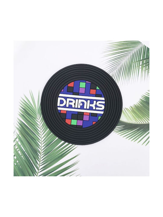 Alista Home Plastic Multicolour Coaster 9x11cm 5 Pieces