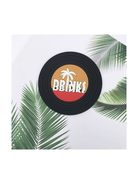 Alista Home Plastic Multicolour Coaster 9x11cm 5 Pieces