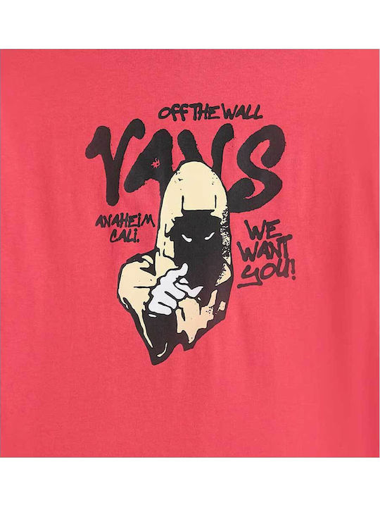 T-shirt Κοραλί