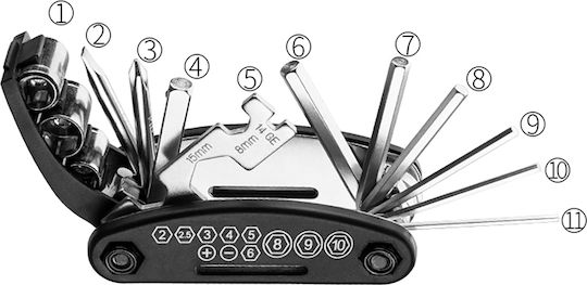 Wozinsky Fahrrad-Multitool