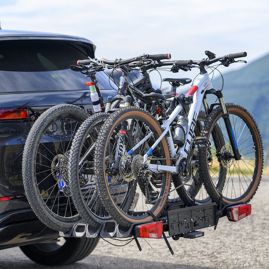 Menabo Car Bike Rack Tow Hitch for 3 Bicycles