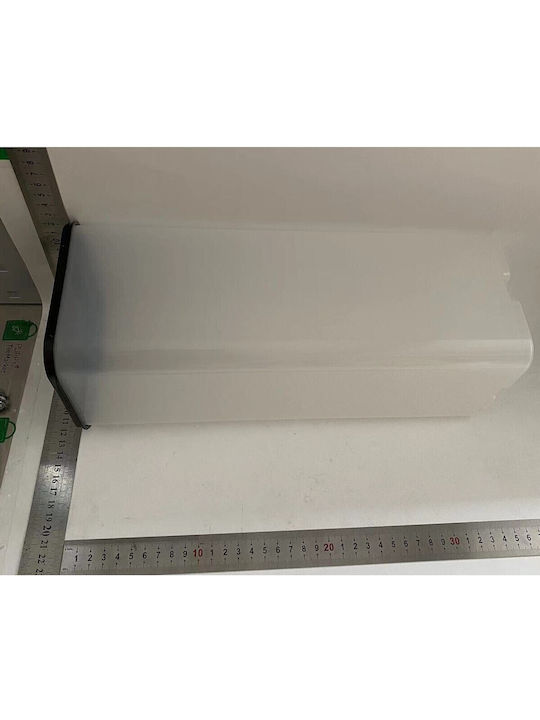 Alista Home Ψωμιέρα με Καπάκι Πλαστική Μαύρη 34x13x13cm