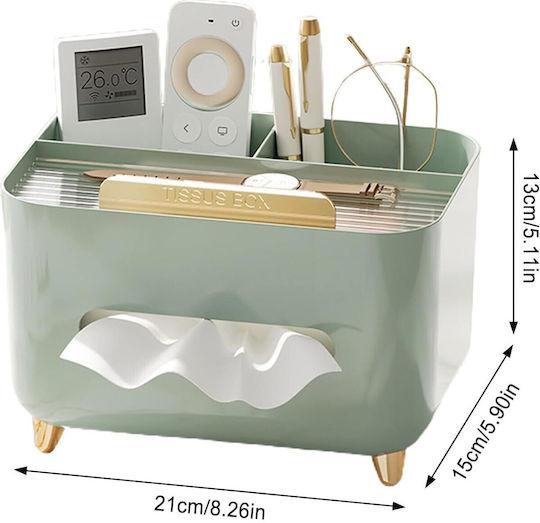 Alista Home Suport Pentru Șervețele Verde 21x15x13cm 132390