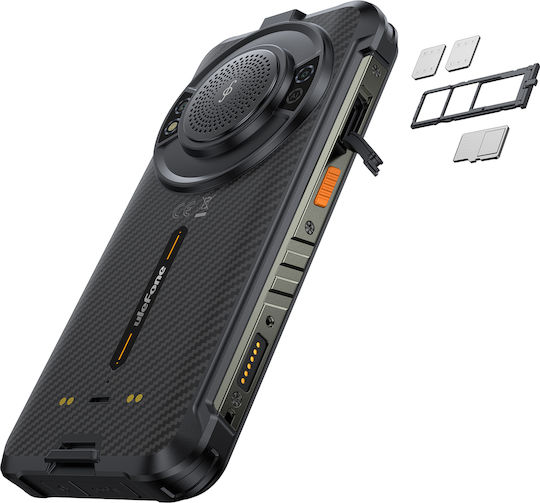 Ulefone RugΚing Dual SIM (8/128GB) Ανθεκτικό Smartphone Μαύρο