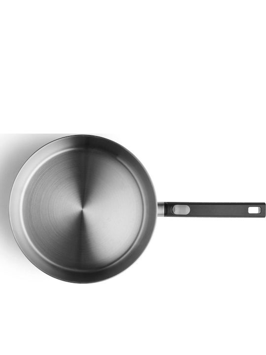 Woll Logic Saute Pan Stainless Steel 28cm