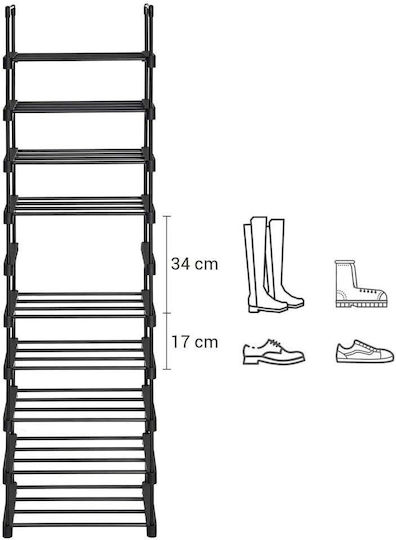 Plastic Shoe Organizer 45x30x174cm