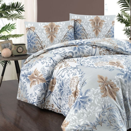 First Choice Σετ Διπλή 200x220cm Lara Blue