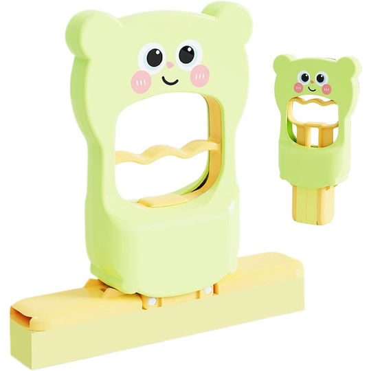 Mini Mop Alista Home Handheld Foldable Bear Model Plastic 9 X 15 X 15 Cm Green