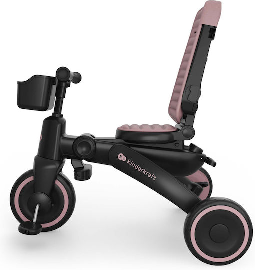 Kinderkraft Jazz 3 Convertible with Parental Handle 5 in 1 for 9 Months Pink