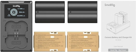SmallRig Doppelter Batterieladegerät Kit