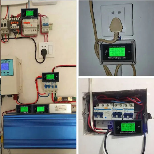 Stromzähler Mit App-Anbindung AC 50-320V 100A 3000W
