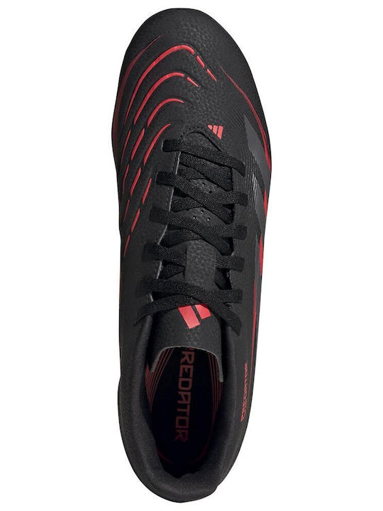 adidas Predator Club Pantofi de Fotbal cu crampoane Negre