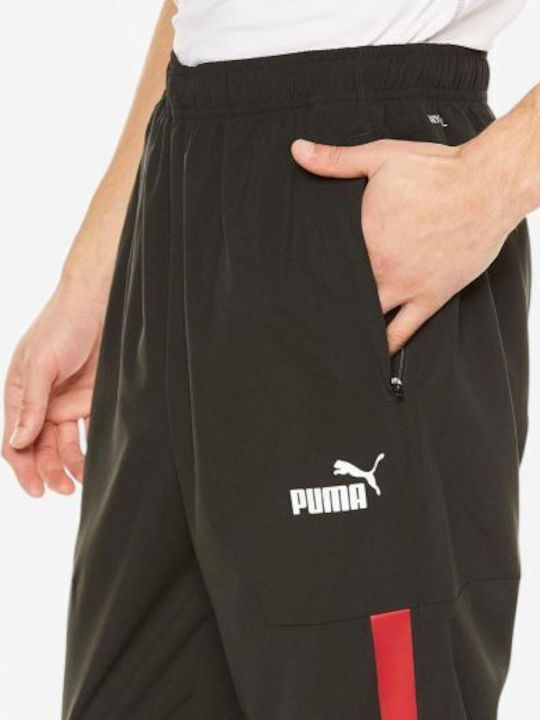 Woven Herren-Sweatpants Schwarz