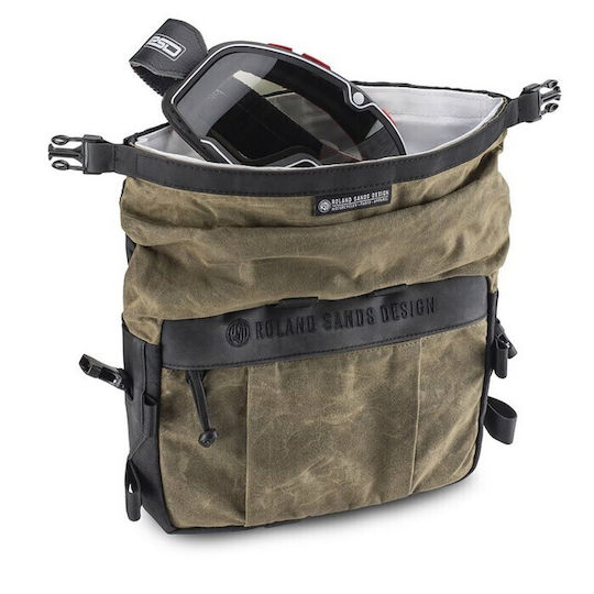 Kriega Roam Τσαντάκι Τιμονιού Μοτοσυκλέτας Αδιάβροχα σε Μαύρο Χρώμα