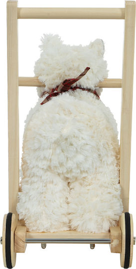 Little Hugs Dog Animal for 12+ Months White
