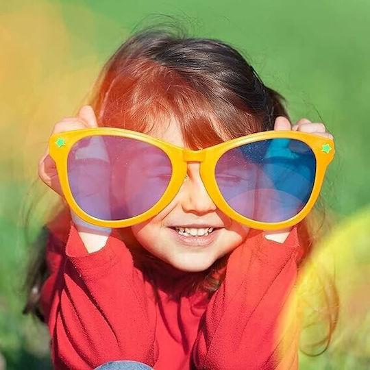 Accesorii Pentru Carnaval Ochelari Galbeni Pentru Halloween Din Plastic