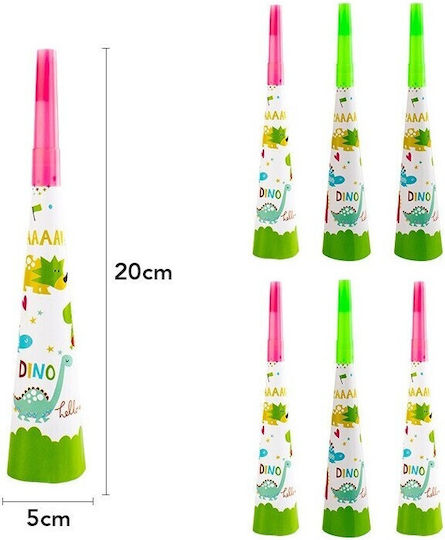 Set 6 Karamuzi Alista Home Colecția Dino Park 20 X 5 Cm Carton Multicolor