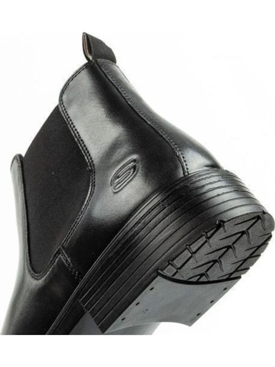 Millerboris Leather Black Chelsea Boots