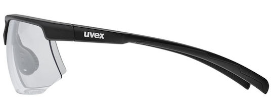Uvex Fahrradbrillen mit Schwarzem Rahmen und Photochrom Linsen