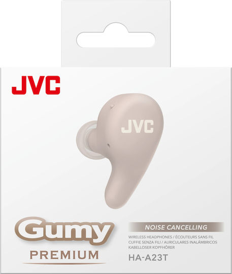 JVC Gumy Premium In Ear Bluetooth Безжични Слушалки с Устойчивост на Изпотяване и Калъф за Зареждане Мока