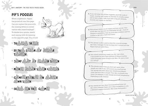 Book From Bestselling Author Kay's Anatomy The Poo-tastic Puzzle Book A Hilarious And Fact-filled Book From The Bestselling Author