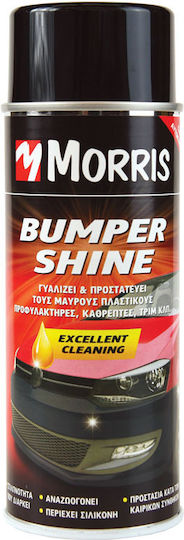 Morris Bumper Shine Σπρέι Βερνίκι για Πλαστικά Αυτοκινήτου Διάφανο 400ml