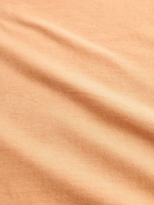 Women's Cotton Crop Top Tangerine Orange