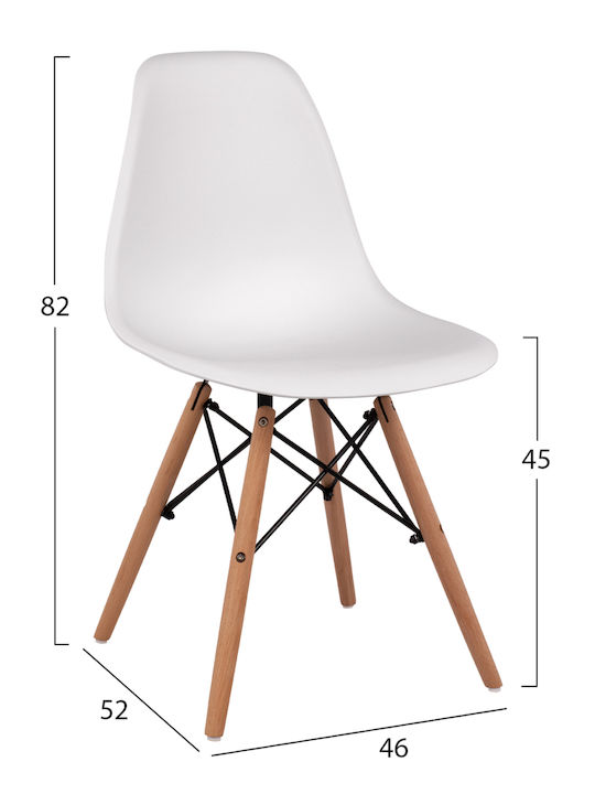 Esszimmermöbel-Set Twist Mit 2 Stühlen 80x80cm