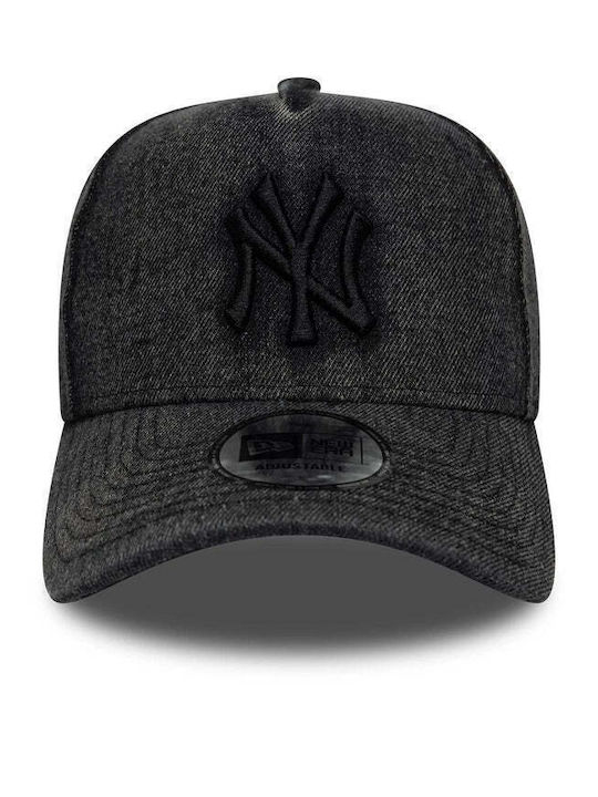 New York Yankees Mlb Деним Черна 9forty E-frame Шапка New York Yankees Mlb Деним Черна 9forty E-frame Шапка