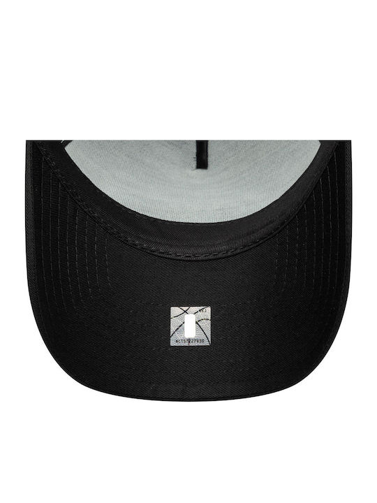 Metallic 9forty Men's Jockey with Flat Visor Black