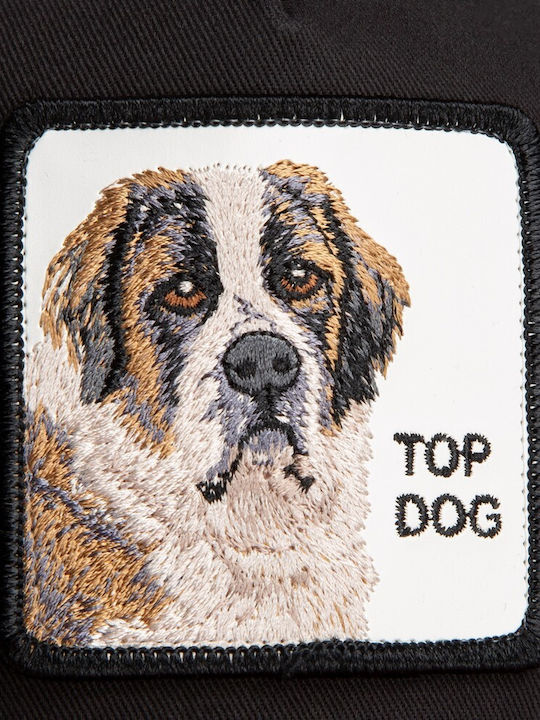 Καπέλο Jockey Top Dog Σκύλος Μαύρος Goorin Bros