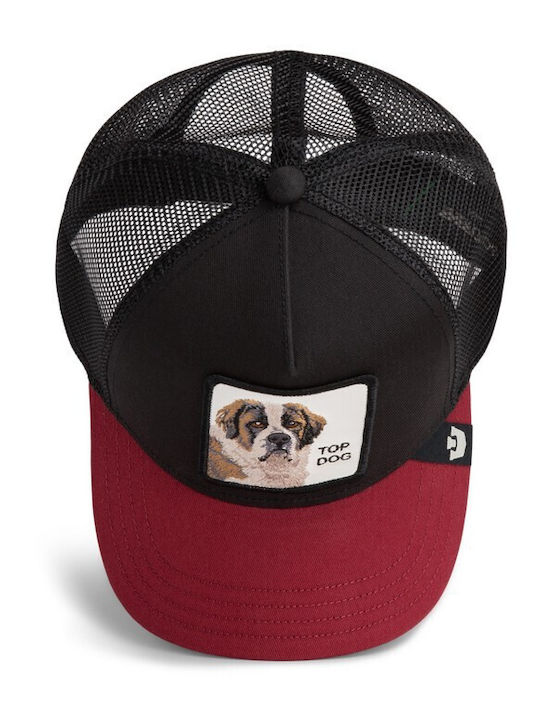 Καπέλο Jockey Top Dog Σκύλος Μαύρος Goorin Bros
