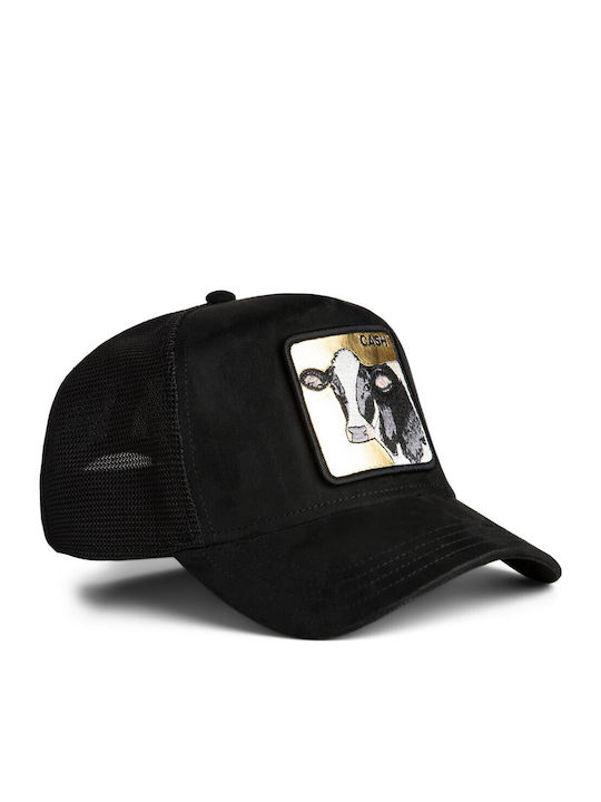 Καπέλο Jockey Golden Cow Αγελάδα Μαύρη Goorin Bros