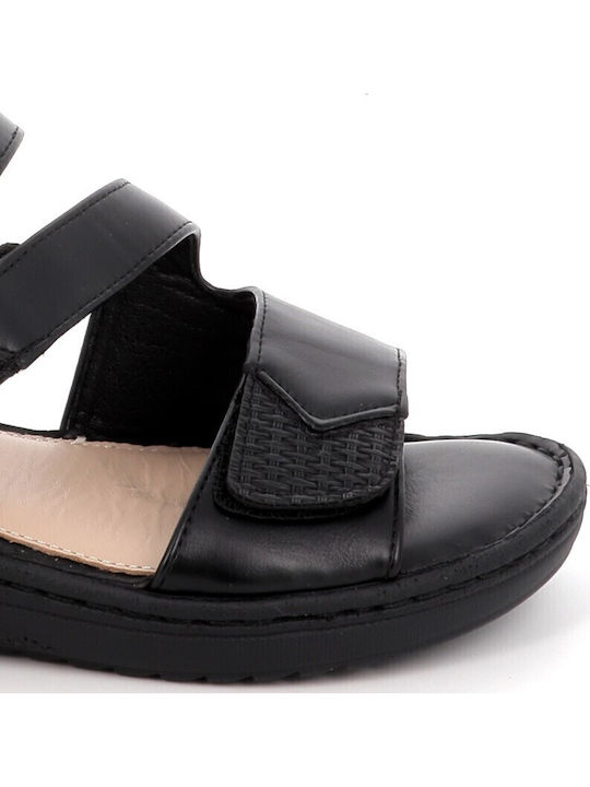 Women's Flat Sandals Black