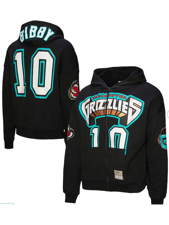 Black Hooded Cardigan